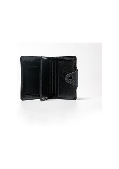 Siyah Cüzdan & Kartlık Unisex 866 Grande Deri Cüzdan Kartlık