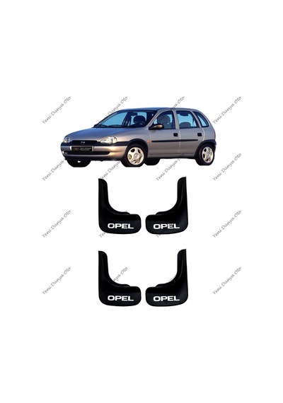 Opel Corsa B 1993-2000 4lü Paçalık, Çamurluk, Tozluk  OPL1UX007