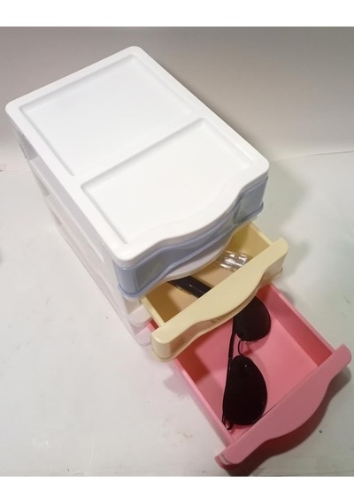 3 Çekmeceli Renkli Mini Komidin 21x15 H:20 Plastik Ivır Zıvır Dikiş Nakış Enfiye Kutusu Avandanlık Çok Renkli 3 Çekmeceli Renkli Mini Komidin 21x15 H:20 Plastik Ivır Zıvır Dikiş Nakış Enfiye Kutusu Avandanlık Çok Renkli