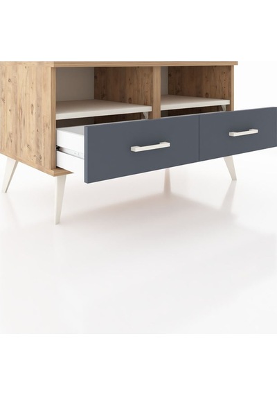 Hyperion Şifonyer 2 Raflı 2 Çekmeceli 88x44x48 Çam-aytaşı/antrasit Aytaşı/antrasit Hyperion Şifonyer 2 Raflı 2 Çekmeceli 88x44x48 Çam-aytaşı/antrasit Aytaşı/antrasit