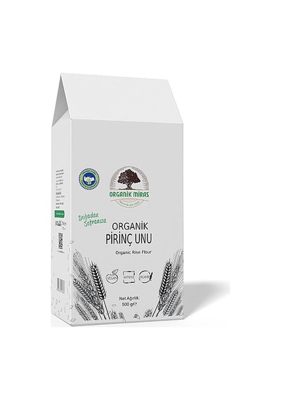 Organik Pirinç Unu 500g 1 KG