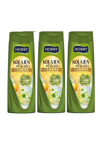 Hobby Kolajen & Biotin Şampuan 3 x 480 ML