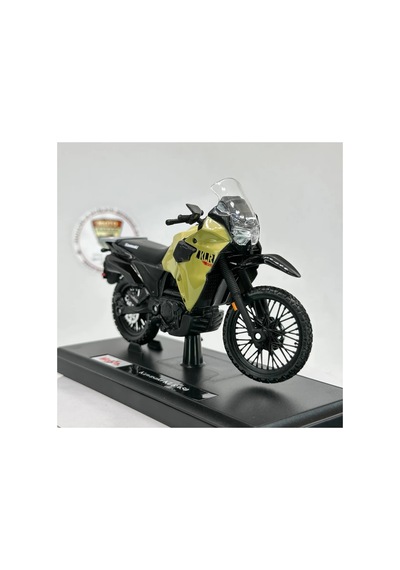 Kawasaki Klr 650 Maket Motor - 1:18 Maisto Diecast
