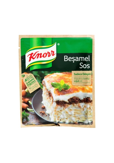 Knorr Beşamel Sos 70g - Fırın Makarna Ve Lazanya İçin Pratik Sos 4'li Avantaj Paketi - 4 Adet Tarı