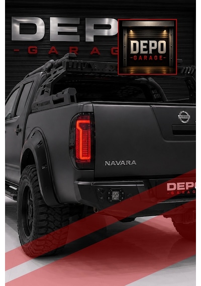 Nissan Navara D40 Kasa Uyumlu Smoke Led Stop - Birebir Uyumlu Yüksek Parlaklık Navara Stop