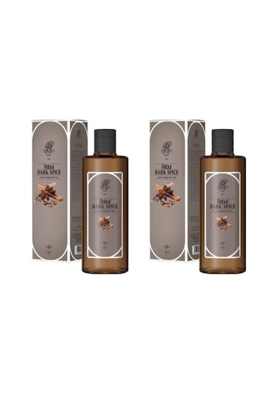 Rebul 80 Derece Dark Spice For Men Kolonya Cam Şişe 2 x 270 ML