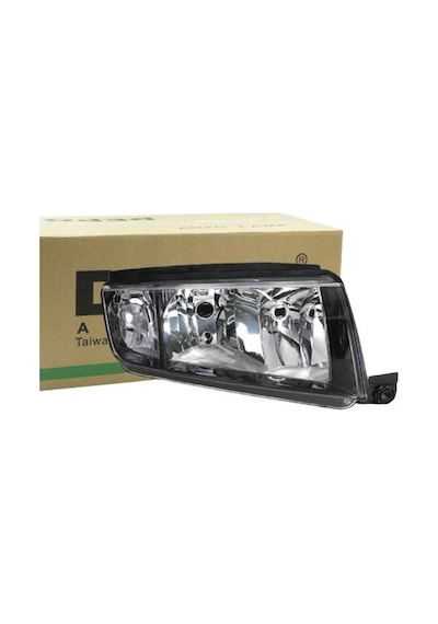 Skoda Fabia Yıl 01-08 Arası Depo Sağ Far Siyah Zemin 6y1941016c