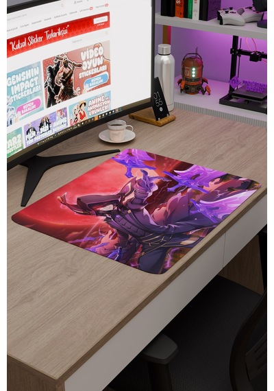 The Eminence İn Shadow Anime V4 - 48x40 Xl Gaming Kauçuk Kaymaz Taban Mouse Pad Fare Altlığı