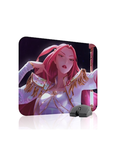 Kpop Demon Hunters Kaymaz Dikişli Kauçuk Oyuncu Mousepad V5 - 48x40 Xl Gaming Mouse Pad Fare Altlığı