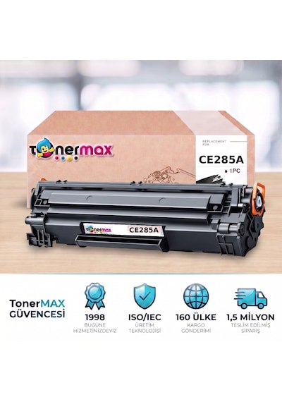 Hp Laserjet Pro M1132 Mfp Muadil Toner Çipli Ce285a 10'lu