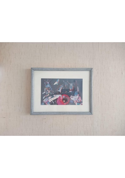 Wassıly Kandinsky Çerceveli Duvar Tablosu 28x21cm
