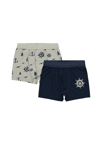 Civil Boys Erkek Çocuk Sailor 2-12 Yaş 2'li Boxer - Standart