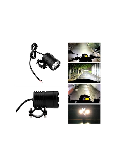 Knmaster Fighter S 30w Çakarlı Motosiklet Sis Farı Takım