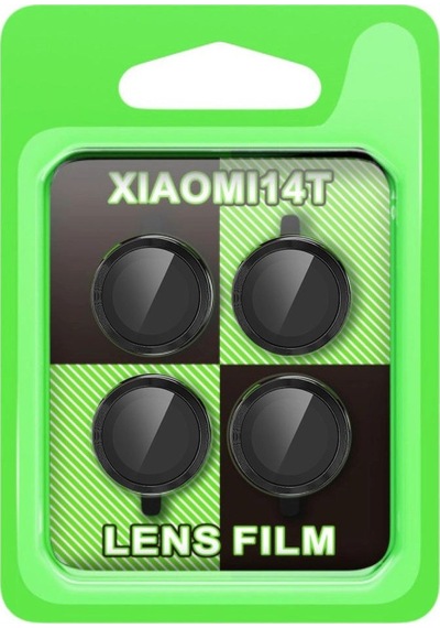 Xiaomi Mi 14t Raze Metal Kamera Lens - Siyah -
