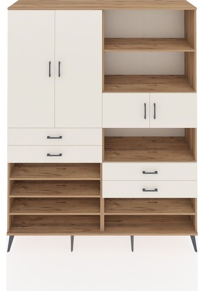 Hyperion Gardrop 11 Raflı 4 Çekmeceli 4 Kapaklı 176x44x221 Çam-aytaşı Aytaşı Hyperion Gardrop 11 Raflı 4 Çekmeceli 4 Kapaklı 176x44x221 Çam-aytaşı Aytaşı