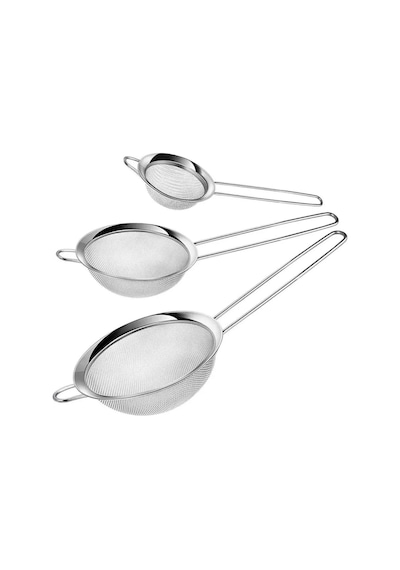 Çay Bitki Çayı Süzgeç 3 Lü Paket Farklı Boylarda Paslanmaz Çelik Diğer