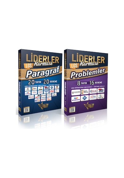 2026 Lgs Liderler Karması Paragraf Ve Problemler Deneme Seti Toplam 28 Yayın 36 Deneme
