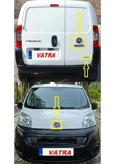 Fiorino Panorama 1,3 Multijet Dynamic 2016-2021 Multijet Siyah "j"professıonal Yazı-bagaj Kaput Arma