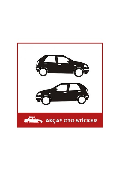 Fiat Palio Sticker Palio Gölge Sticker Fiat Sticker Oto Sticker
