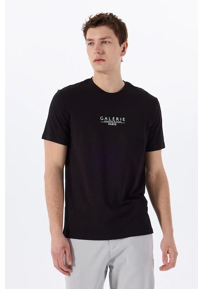 Only & Sons Erkek Onsvısta Rahat Kalıp Kısa Kollu %100 Pamuk T-shirt 22034498 Siyah SIYAH