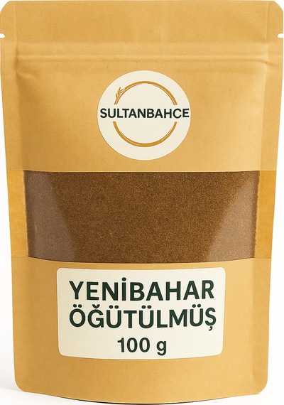 Sultanbahçe Yenibahar Toz 100 G Doğal Öğütülmüş Yeni Bahar Baharatı Et, Pilav Ve Tatlılar İçin