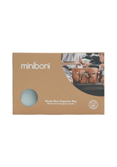 Müslin Anne Organizer Çanta Mint Yeşili Belirtilmemiş