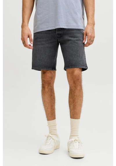 Jack & Jones Jjırıck Jjorıgınal Erkek Şort 999 Rahat Kalıp Günlük Siyah