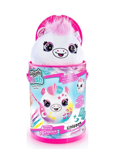 Airbrush Plush Sürpriz Squishy Paint Bucket