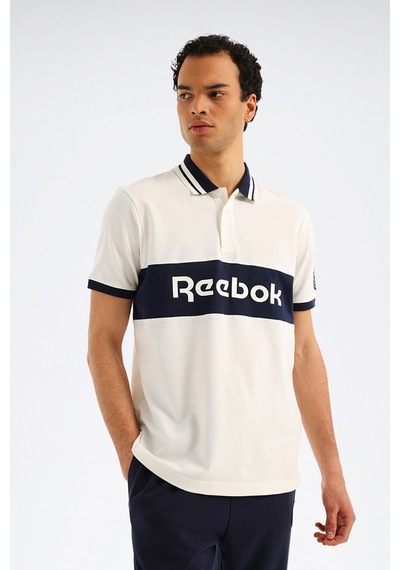 Reebok Lawn Club Polo Ekru Erkek Kısa Kol T-shirt 000000000102204044 Bej