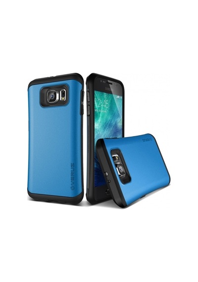 Verus Galaxy S6 İle Uyumlu Case Thor Kılıf Hard Drop Electric Blue