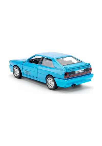 Jzcat Simulation 1:36 Audi Quattro 1980 Alaşımlı Klasik Araba Modeli Süsleme - Kırmızı