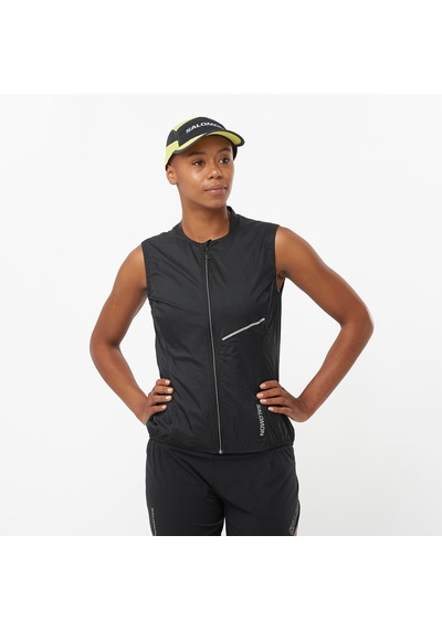 Salomon Sense Aero Vest Kadın Rüzgarlık Black Lc2204200 Siyah