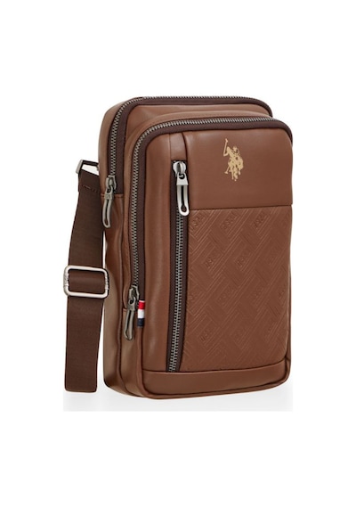 U.S. Polo Assn. U.s. Polo. Assn. Erkek Çapraz Çanta Plevr23756 Kahverengi