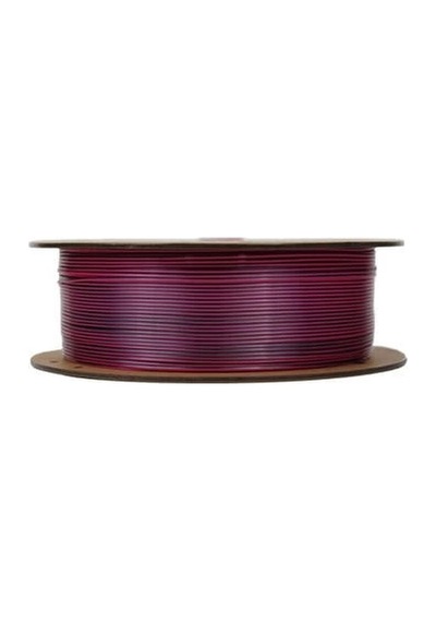 Nanelab Çift Renkli Silk Pla Filament - Siyah-gül Kırmızısı - 1.75mm - 1kg