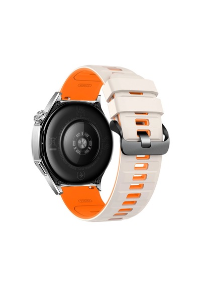 Apple Watch Ultra 49mm Minoc Kordon Saat Değildir - Beyaz-turuncu