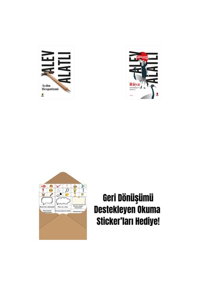 Aydın Despotizmi + Schrödinger İn Kedisi 2 - Rüya + Okuma Sticker'ları
