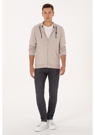 U.S. Polo Assn. Erkek Taş Örme Hırka 50313748-VR049