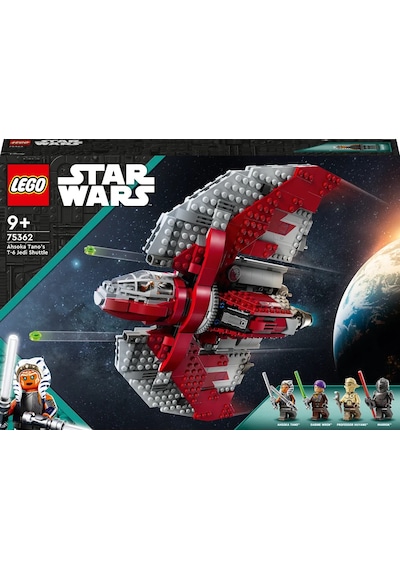 LEGO® Star Wars™ 75362 Ahsoka Tano'nun T-6 Jedi Mekiği 75362 - 9+ Yaratıcı Oyuncak Yapım Seti (601 Parça)
