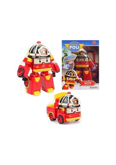 Robocar Poli Robot Figür Amber Poli Helly - Roy