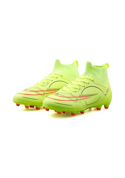 Playup Gk-241-132 Garson Krampon Ayakkabısı Sarı Sarı