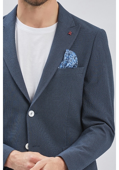 İmza Koyu Lacivert Desenli Kırlangıç Yaka Likralı 6 Drop Slim Fit Dar Kesim Casual Ceket 1002240155-koyu Lacivert Koyu Lacivert İmza Koyu Lacivert Desenli Kırlangıç Yaka Likralı 6 Drop Slim Fit Dar Kesim Casual Ceket 1002240155-koyu Lacivert Koyu Lacivert