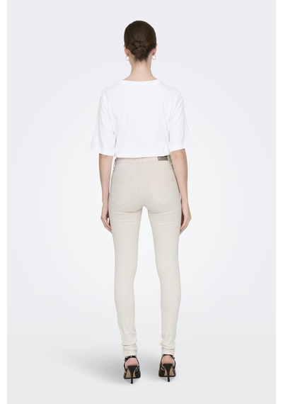 Only Onlblush Mıd Skınny Dnm Dot019 Ekru