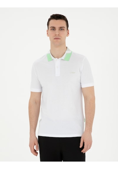 Pierre Cardin Erkek Beyaz Tişört 50285222-vr013 Beyaz