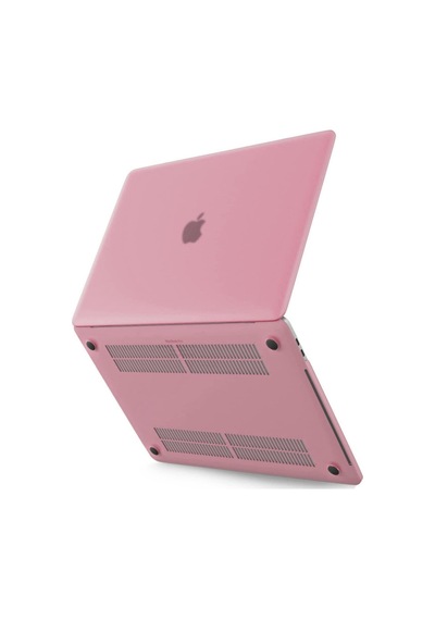 Apple Macbook Uyumlu Pro 13 2020 Apple Macbook Uyumlu Buzlu Kapak - Pembe Diğer
