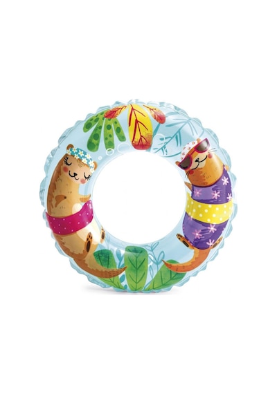 Intex Desenli Deniz Simit 61cm - 59242 Çok Renkli