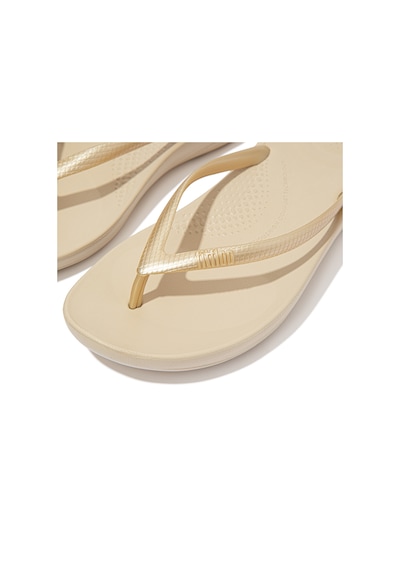010 Gold Terlik Kadın Diğer E54-010 / 011/ 012 /090 Fitflop Iqushıon Ergonomic Toe-posts Altın