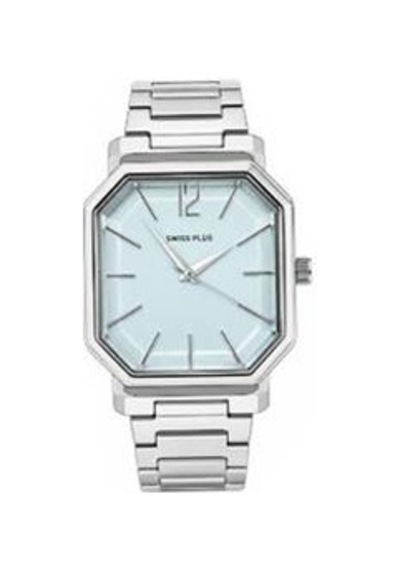 Swiss Plus Man Watch Basic Seri Model-11 St3507ags Max Plus Light Blue-silver Diğer