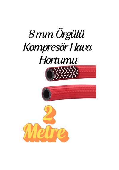 2 Metre Kompresör Hava Hortumu 8 Mm Termo Hortum Kırmızı Thermo Hortum Basınca Dayanıklı Hortum 2 Metre Kompresör Hava Hortumu 8 Mm Termo Hortum Kırmızı Thermo Hortum Basınca Dayanıklı Hortum