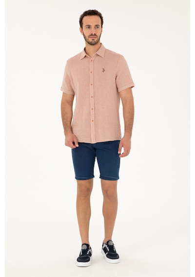 U.s. Polo Assn. Erkek Koyu Mavi Şort Jean 50288953-dn0023 Koyu Mavi