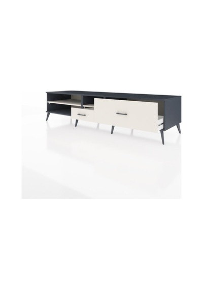 Kronos Tv Ünitesi 2 Raflı 2 Çekmeceli 220x59x51 Antrasit-aytaşı Aytası/aytası - Antrasıt Kronos Tv Ünitesi 2 Raflı 2 Çekmeceli 220x59x51 Antrasit-aytaşı Aytası/aytası - Antrasıt